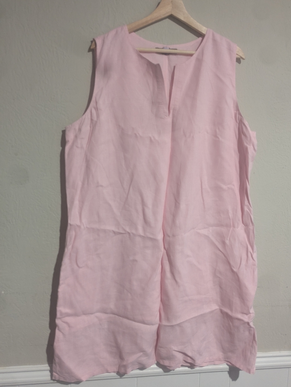 Tommy Bahama Sleeveless Light Pink Shift Dress